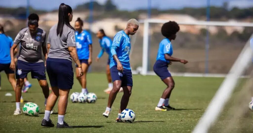 Bahia Feminino estreia no Baianão com entrada gratuita para torcida no CT
