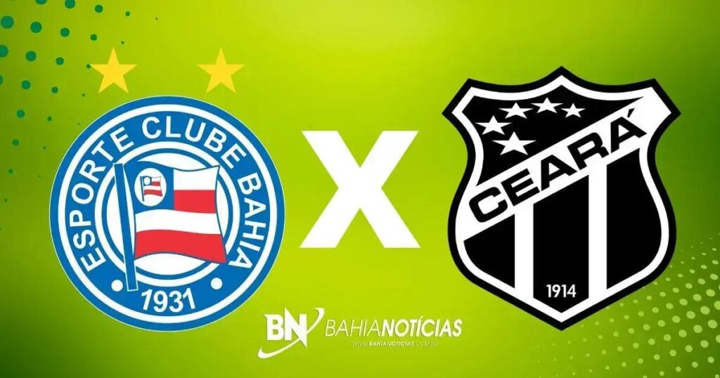 Bahia x Ceará: escalações, horário e onde assistir à semifinal da Copa do Nordeste