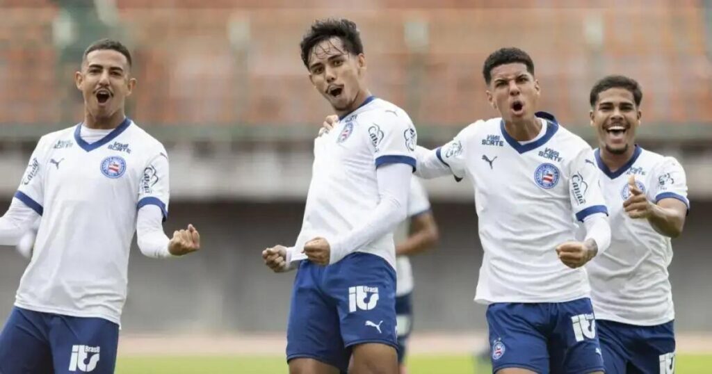 Base do Bahia marca 34 gols em 5 jogos e mostra força das categorias de base