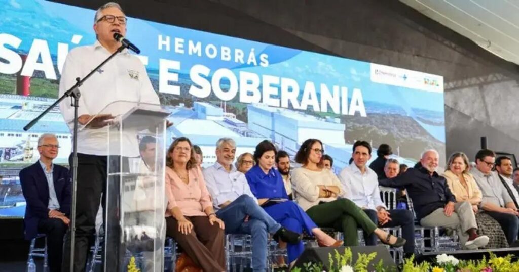 Brasil inicia produção nacional de hemoderivados com Hemobrás