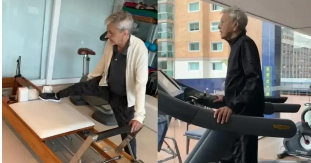 Caetano Veloso revela rotina de exercícios aos 83 anos e agradece presente