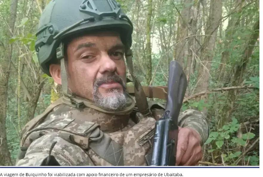 Ex-vereador de Ubaitaba se junta ao exército da Ucrânia contra a Rússia