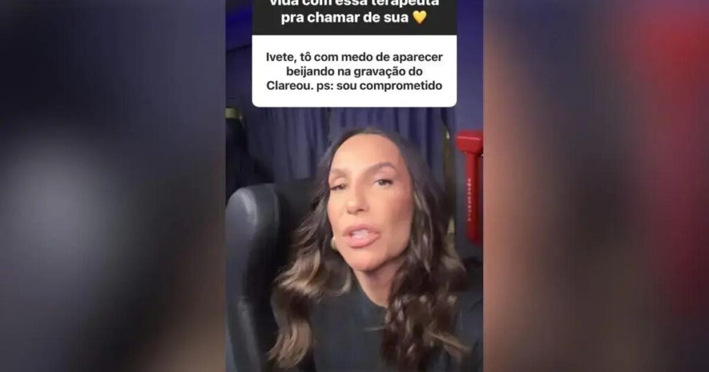 Fã teme aparecer com amante em gravação de Clareou e Ivete provoca