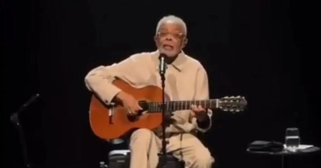 Gilberto Gil homenageia Preta Gil em sua primeira apresentação pós-falecimento