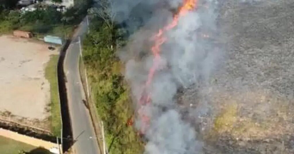 Incêndio no Mogi das Cruzes mobiliza bombeiros em ação rápida