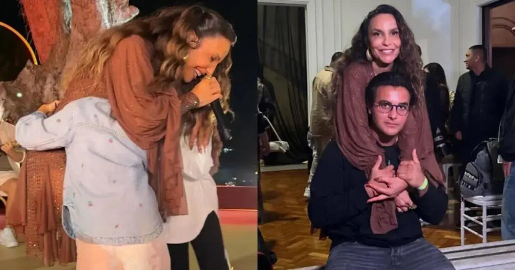 Ivete Sangalo encanta no palco ao lado das filhas em novo projeto