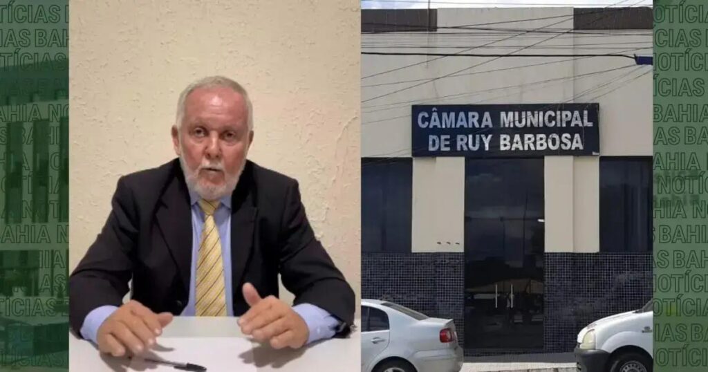 Vereador Ney Dias renuncia à presidência em Ruy Barbosa após polêmicas