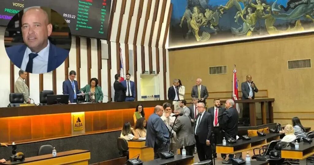 AL-BA mantém prisão de Binho Galinha em votação secreta com 34 votos