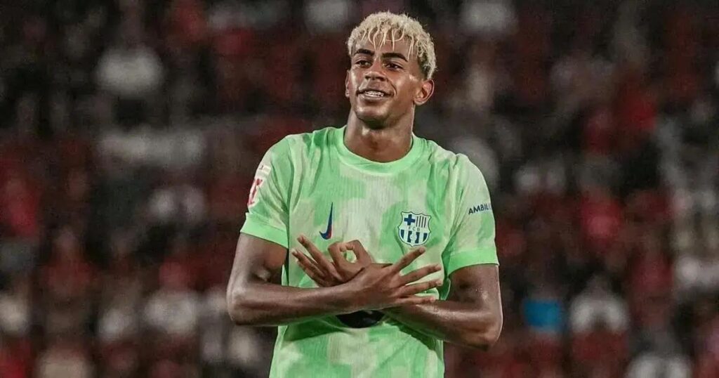 Al-Hilal oferece R$ 2,52 bilhões por Lamine Yamal, mas Barcelona recusa