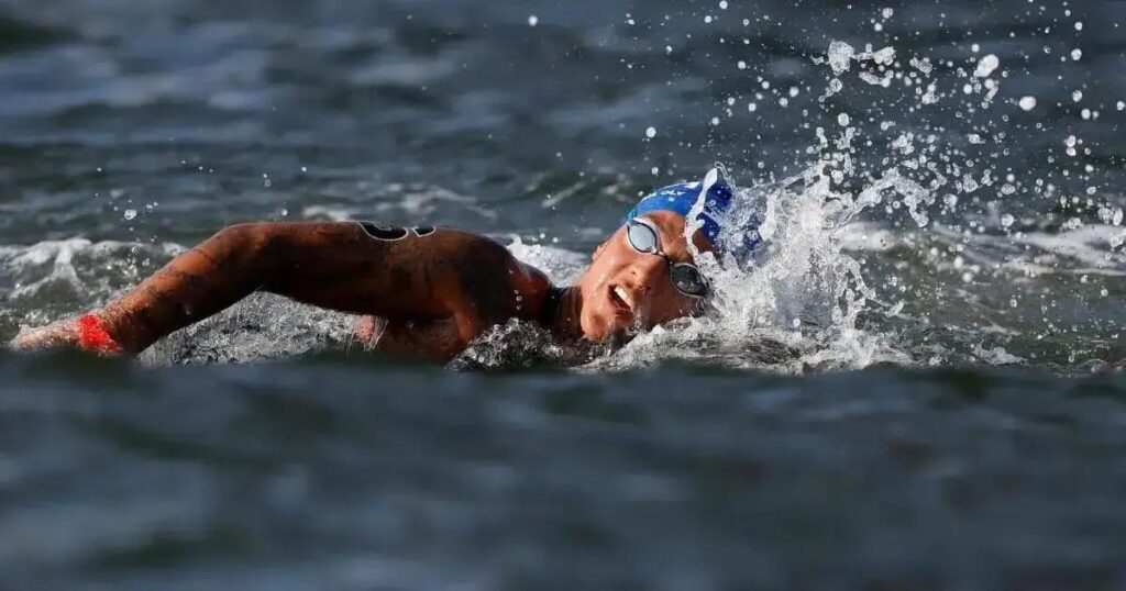Ana Marcela Cunha fica em 5º lugar na etapa italiana da Copa do Mundo de Águas Abertas