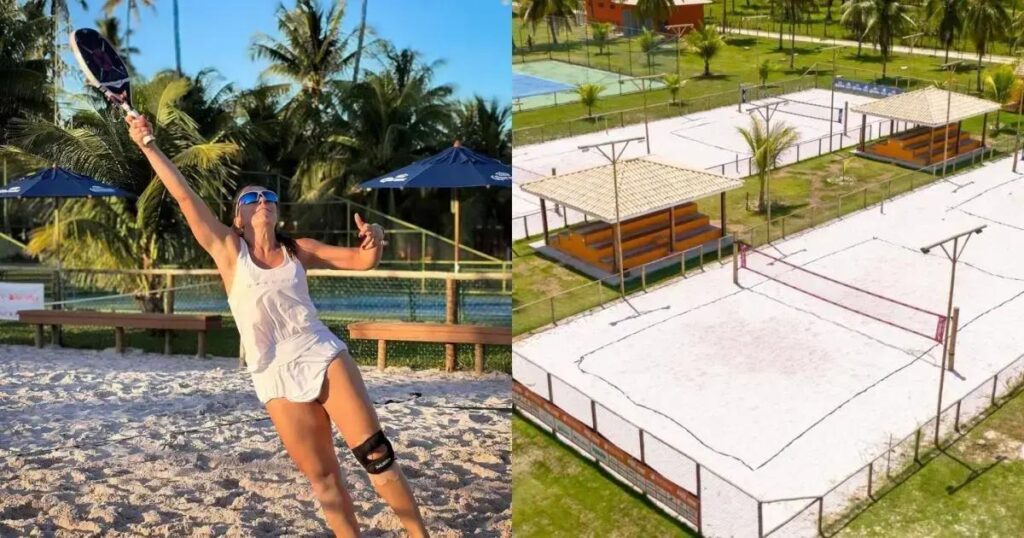 Bahia estreia no circuito mundial de beach tennis com torneio em Morro de São Paulo