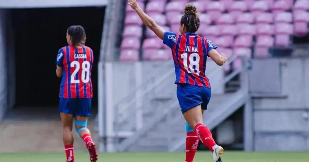 Bahia goleia CRB por 5 a 0 na estreia da Copa Maria Bonita