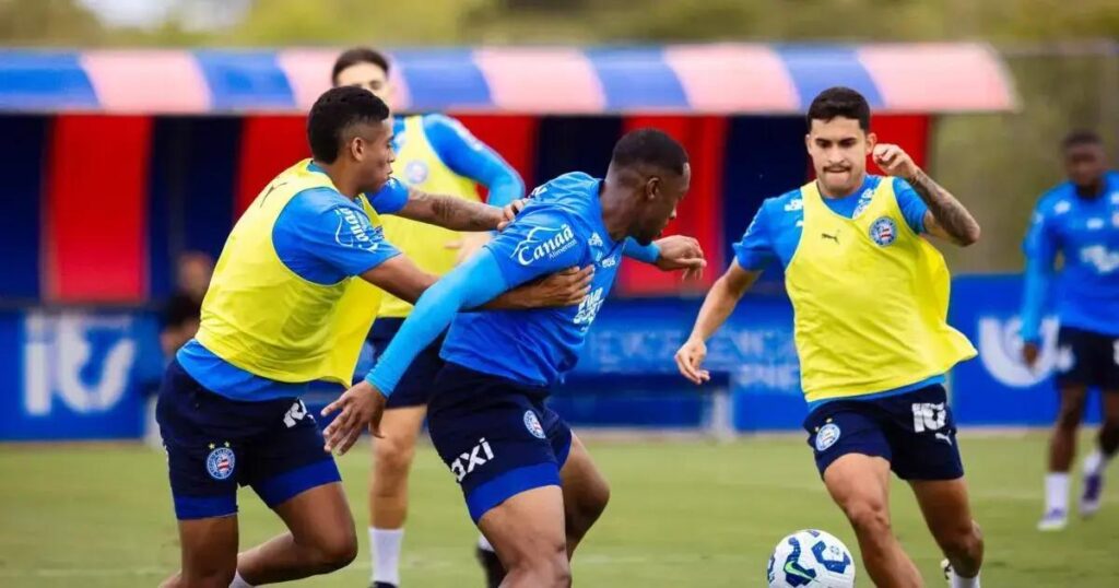 Bahia inicia preparação para enfrentar o Flamengo no Brasileirão