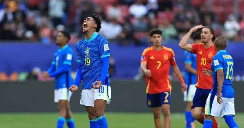 Brasil é eliminado na fase de grupos da Copa do Mundo Sub-20 após derrota para Espanha