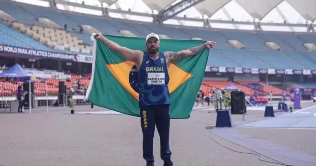 Brasil lidera quadro de medalhas no Mundial de Atletismo Paralímpico