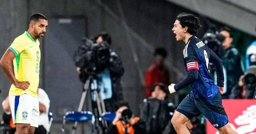 Brasil sofre virada histórica do Japão em amistoso internacional em Tóquio