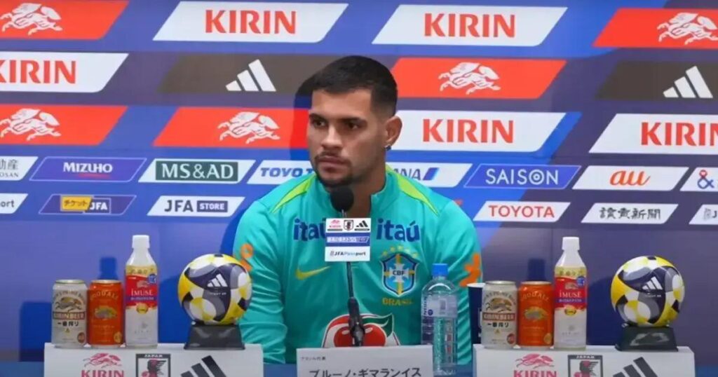 Bruno Guimarães celebra fase na Seleção e destaca apoio de Ancelotti