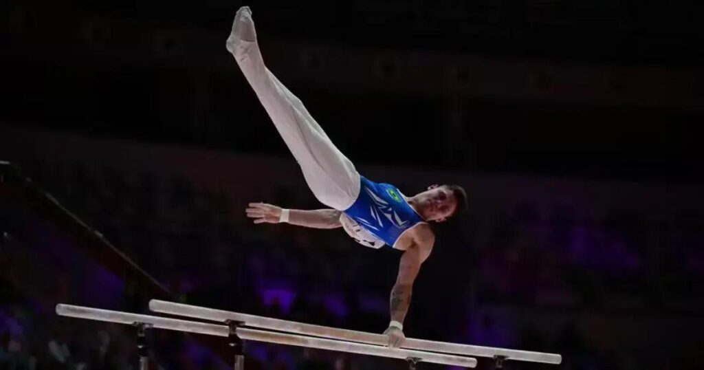 Caio Souza conquista 9º lugar no Mundial de Ginástica Artística em Jacarta