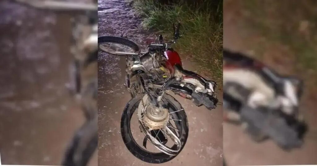Casal morre em colisão entre moto e caminhonete na BA-084 em Irará