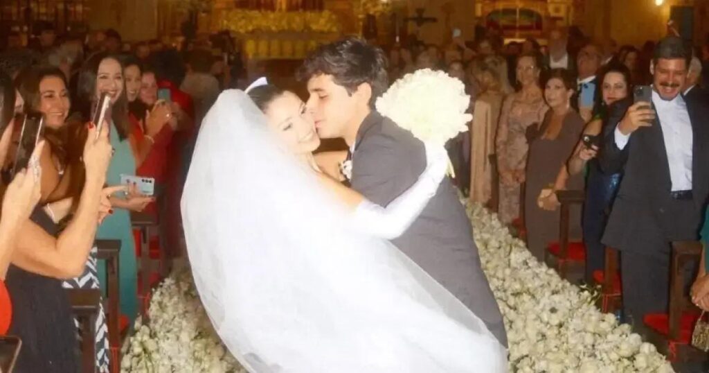 Catarina Tourinho e Luiz Felipe Dardis celebram casamento em Salvador