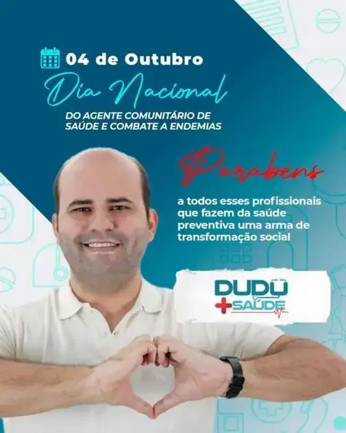 Dudu dos Tutas homenageia agentes de saúde em Itarantim no Dia Nacional