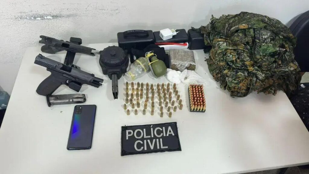 FICCO apreende armas, munições e granadas de criminosos em Itamarati