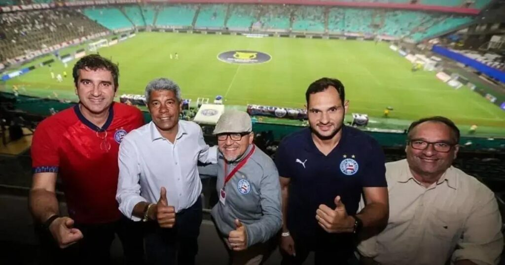 Governador Jerônimo, torcedor do Vitória, acompanha vitória do Bahia na Fonte Nova