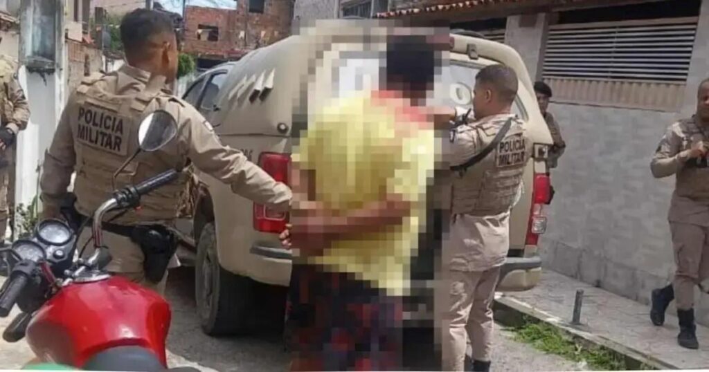 Homem é espancado por populares após denúncia de abuso sexual em Feira de Santana