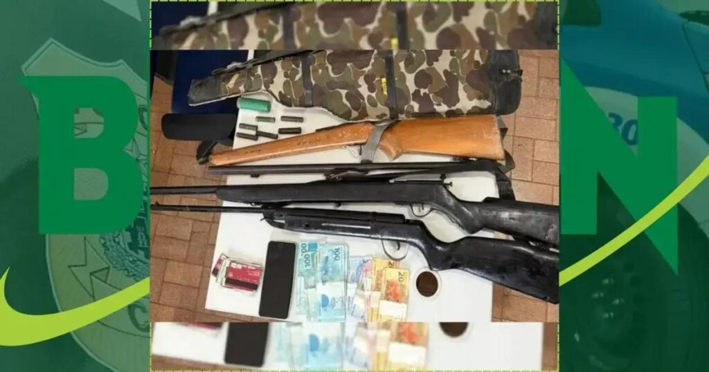 Homem procurado por violência doméstica é preso com arsenal caseiro em Ibipitanga