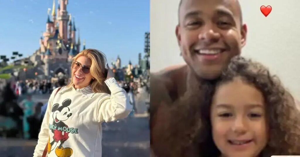 Lore Improta critica ataques após viagem à Disney sem a filha Liz