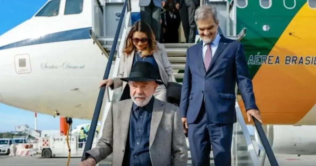 Lula chega a Roma para Fórum Mundial da Alimentação e encontro com o Papa