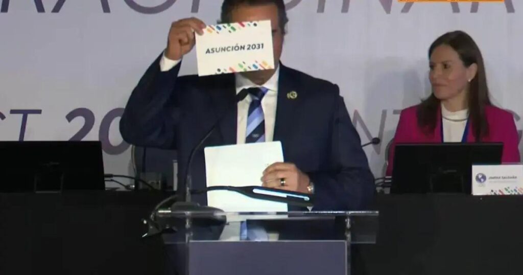 Paraguai vence Rio-Niterói e será sede do Pan 2031 pela primeira vez