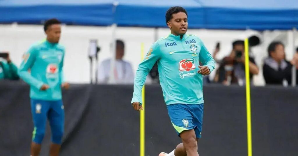 Rodrygo revela objetivo da Seleção com Ancelotti: trazer torcedor de volta
