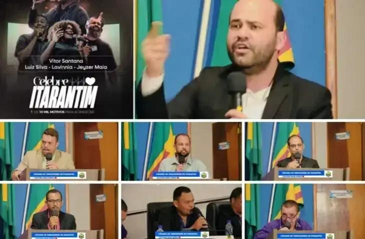 Sessão agitada na Câmara de Itarantim com troca de acusações entre vereadores