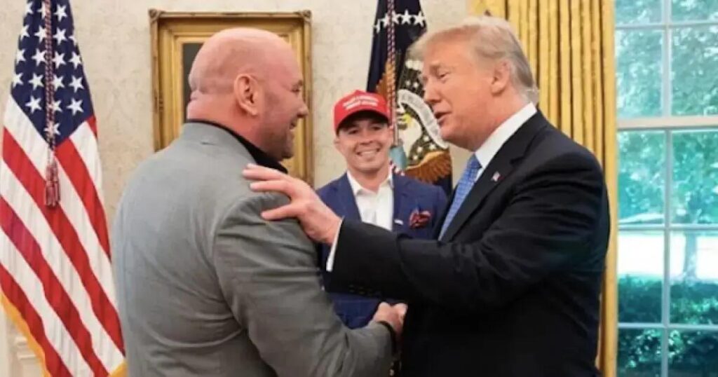 Trump anuncia evento do UFC na Casa Branca para seu aniversário em 2026