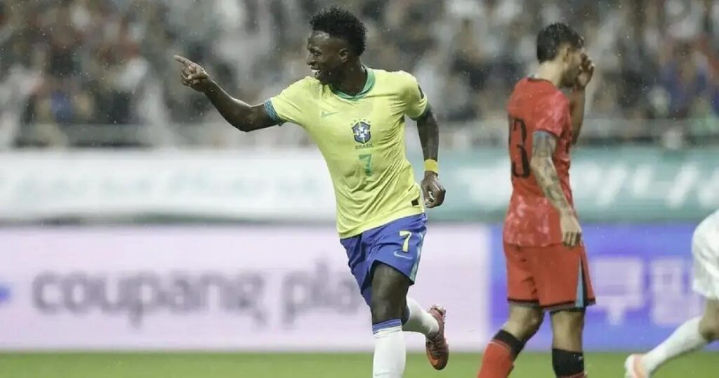 Vini Jr é segundo melhor driblador do mundo; 9 brasileiros no ranking