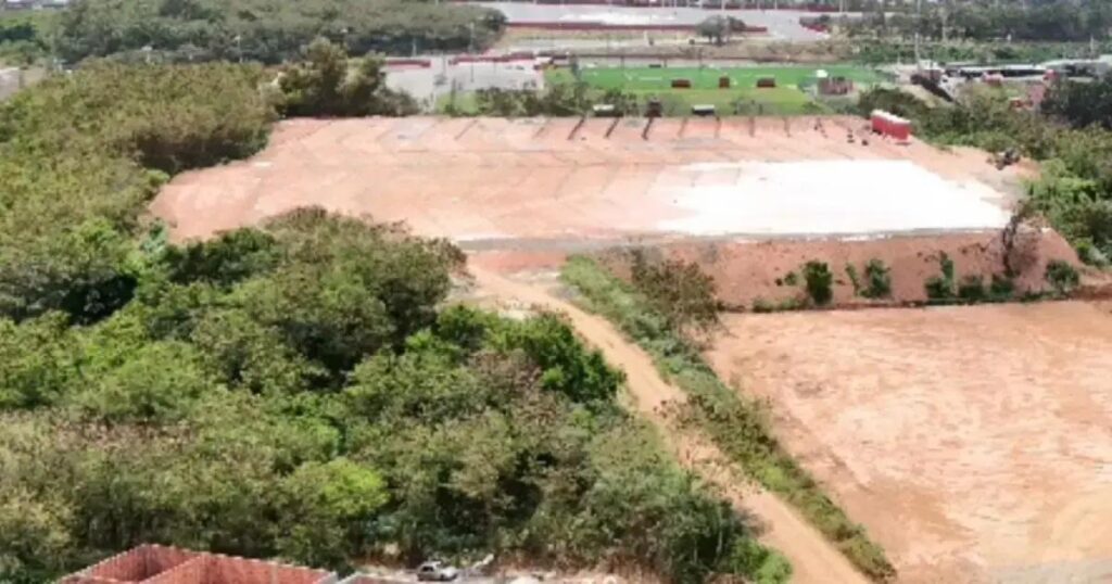 Vitória avança na construção do CT do Leão para base e futebol feminino