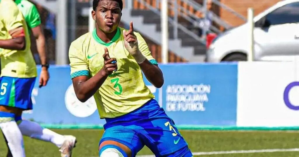 Zagueiro Geovane do Vitória é campeão sul-americano pela Seleção Brasileira Sub-15