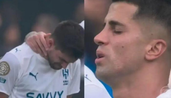 A emoção de companheiros no tributo a Diogo Jota antes da semifinal