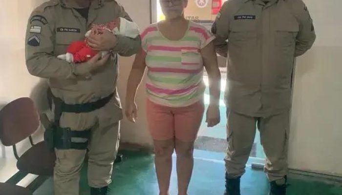 Ação heroica da Polícia Militar salva recém-nascido em Porto Seguro