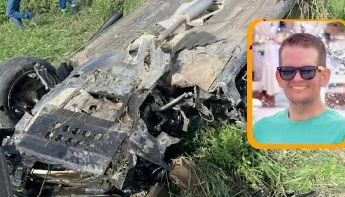 Acidente entre carro e carreta em Jacobina deixa um morto e dois feridos