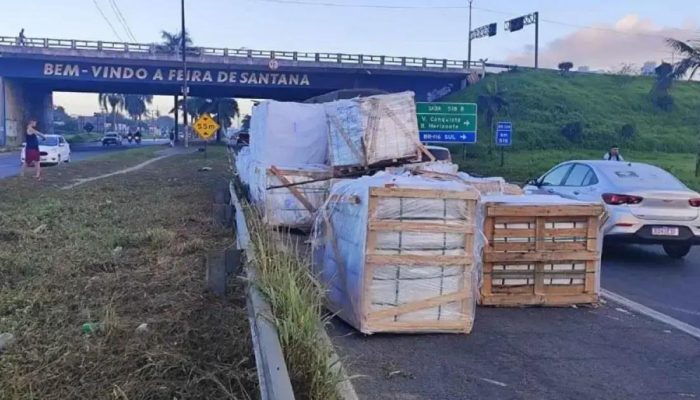 Acidentes na BR-324 causam caos entre Feira de Santana e Amélia Rodrigues