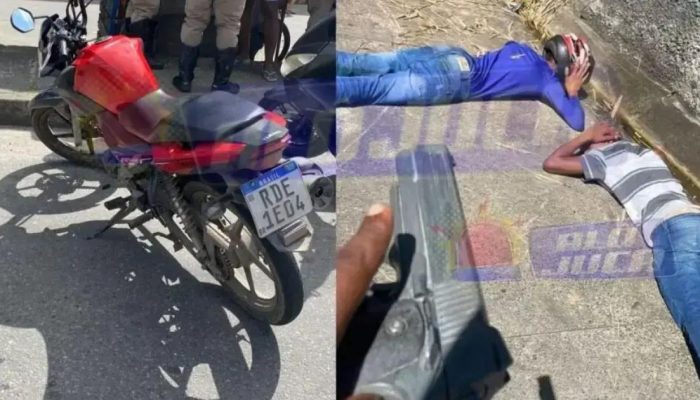 Adolescentes apreendidos com arma de brinquedo após assaltos em Salvador