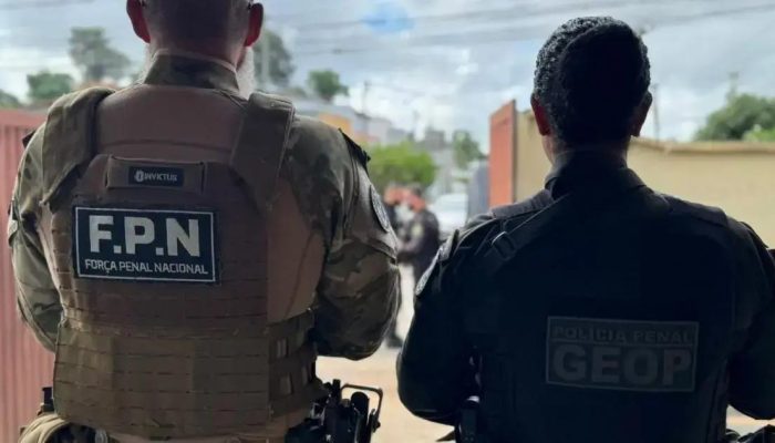 Agentes da Força Penal Nacional iniciam operação em Eunápolis, Bahia