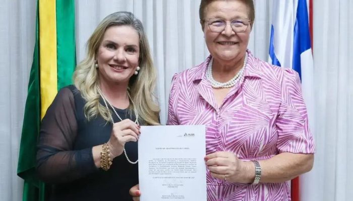 AL-BA: Fátima Nunes assume presidência interina durante viagem de Ivana Bastos