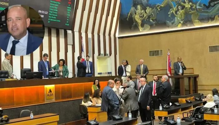 AL-BA mantém prisão de Binho Galinha em votação secreta com 34 votos