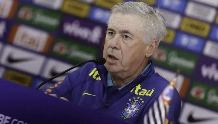 Ancelotti deixa Vinicius Júnior de fora e traz Rodrygo e Militão para a Seleção