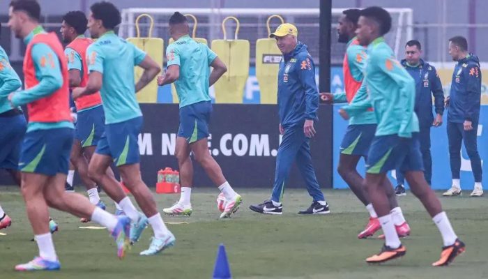 Ancelotti esboça time titular do Brasil para enfrentar o Equador nas Eliminatórias