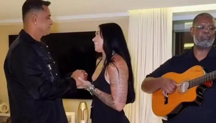 Aniversário de Xanddy tem serenata especial da filha e Péricles