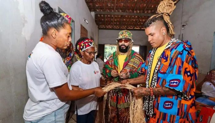 Artesãs de Maragogipinho criam biojoias para desfile na SPFW 2025
